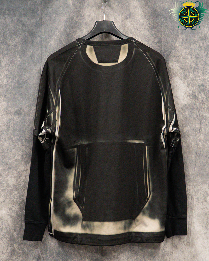 C.P Company Metropolis Tracery Sweater Black - XL
