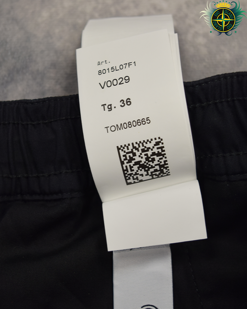 Stone Island Ghost Piece Shorts Black - 36/CO