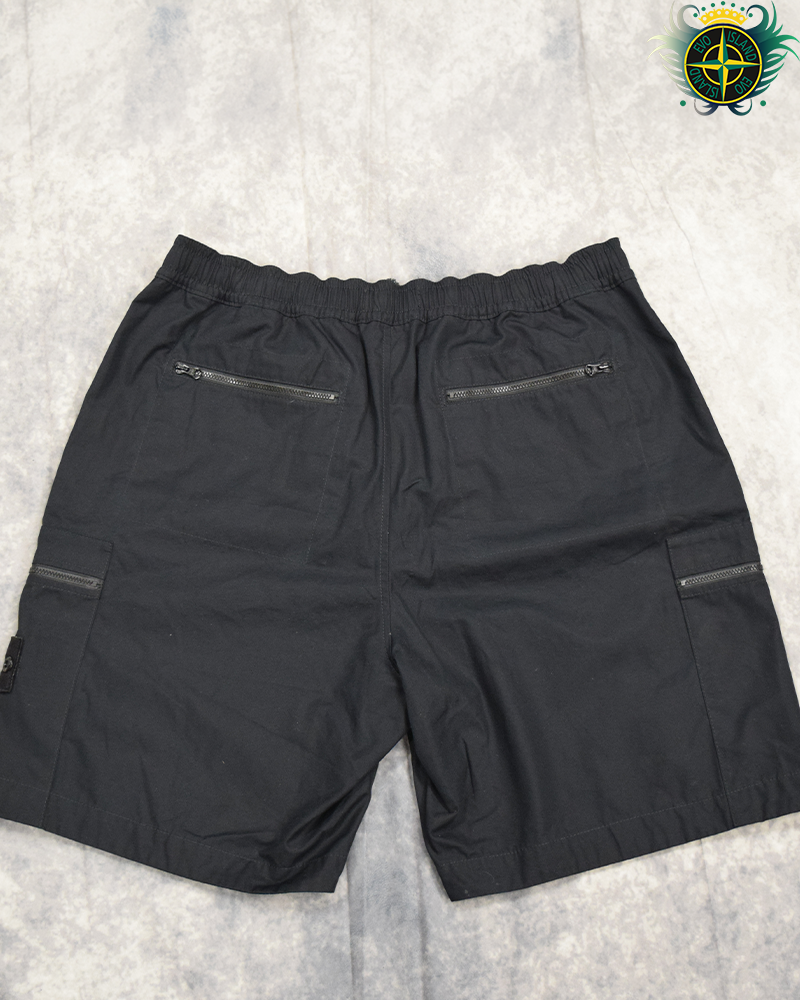 Stone Island Ghost Piece Shorts Black - 36/CO