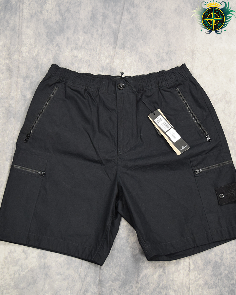Stone Island Ghost Piece Shorts Black - 36/CO