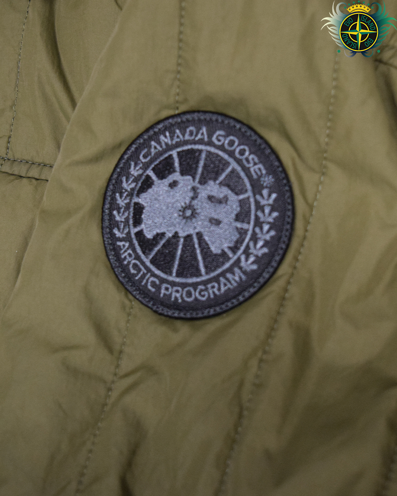 Canada Goose Carlyle Quilted Shirt Jacket Green - L