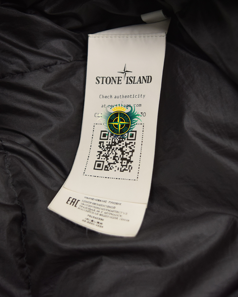 Stone Island Gore-Tex Ripstop Down Jacket Green - L