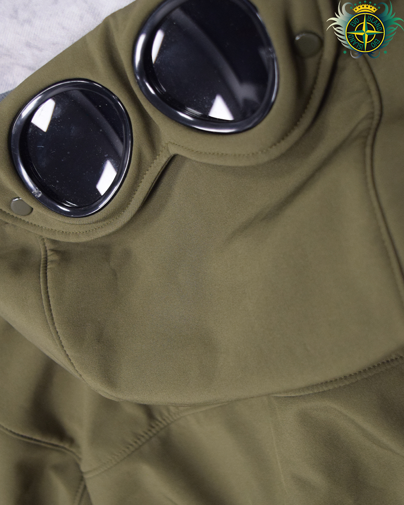 C.P Company C.P Shell Goggle Lense Jacket Green - 52/XL