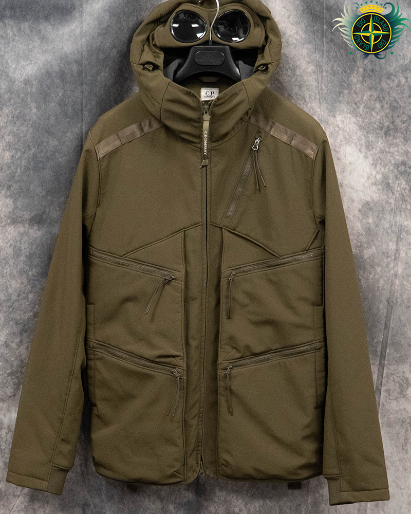 C.P Company C.P Shell Goggle Lense Jacket Green - 52/XL