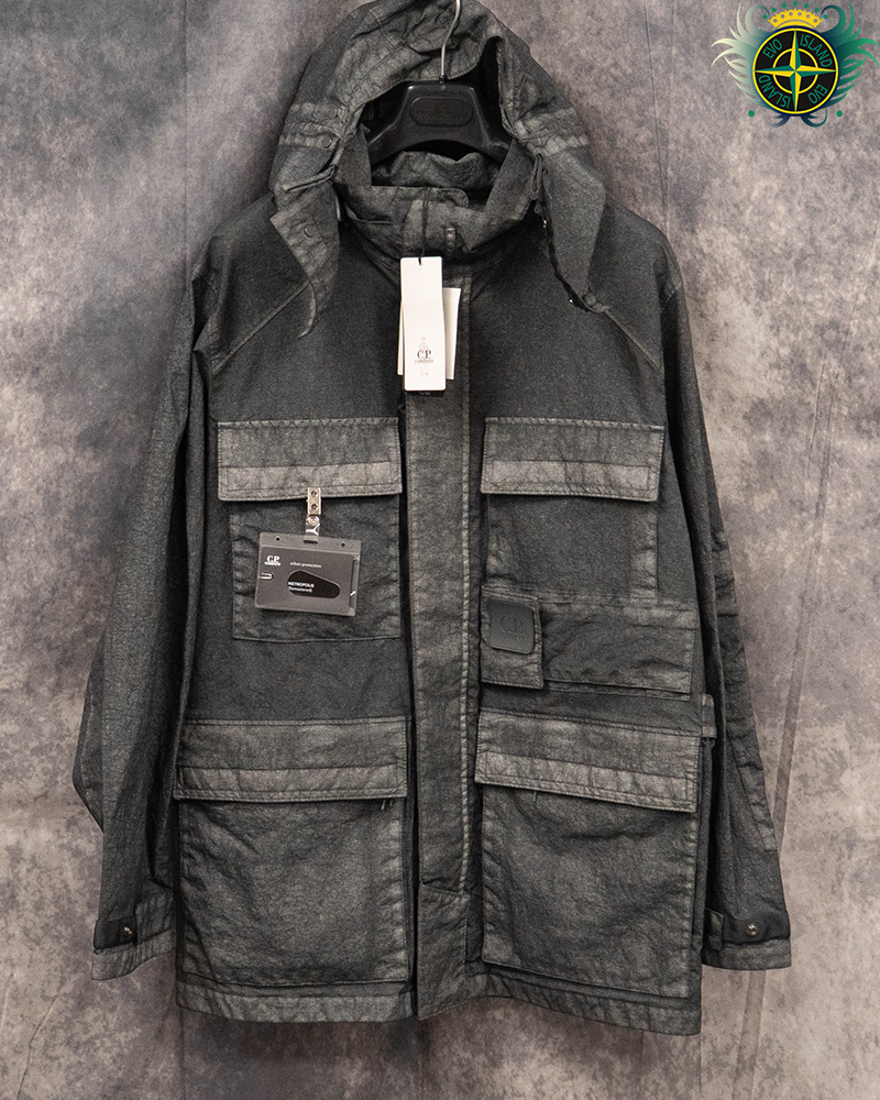 C.P Company Metropolis Co-TeD Riot Mask Jacket Grey - L