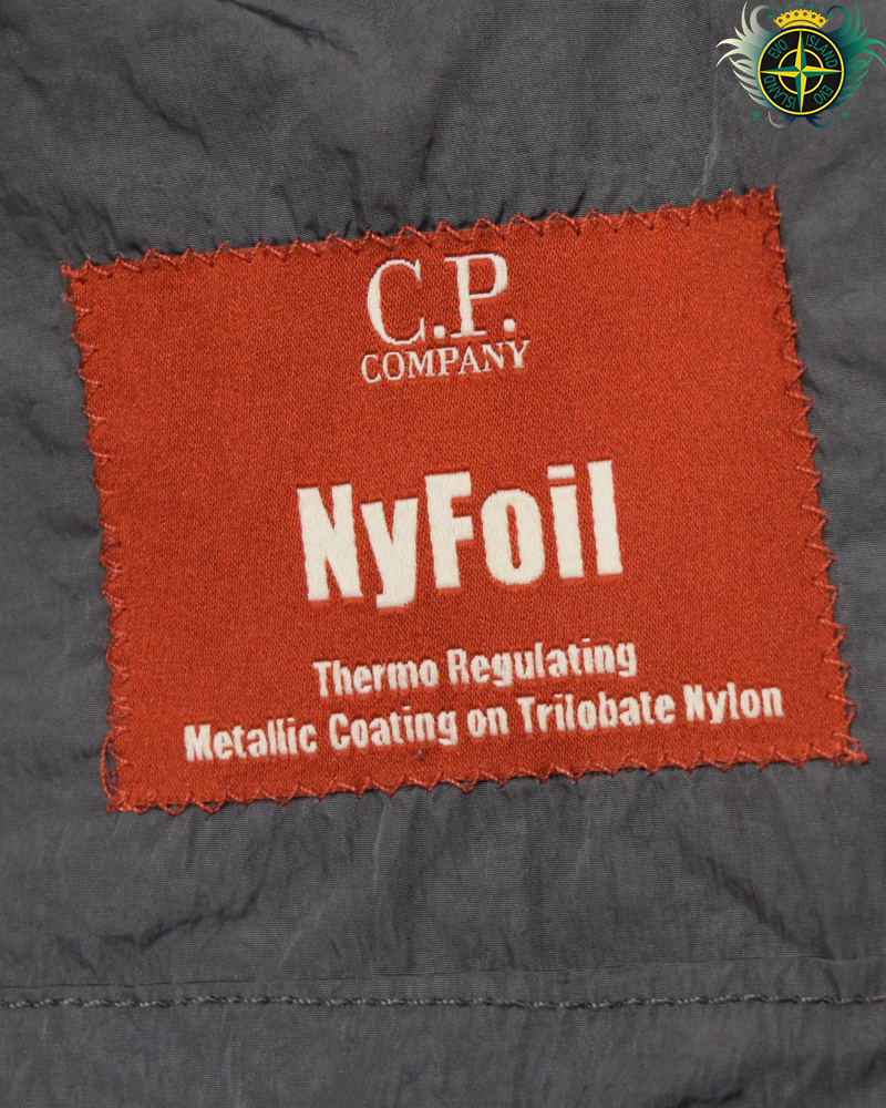 C.P Company NyFoil Packable Lens Jacket Grey - 52/XL