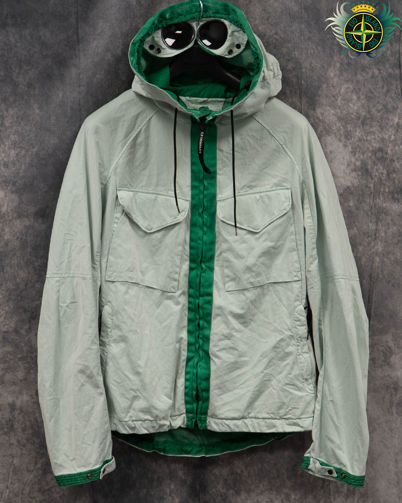 C.P Company Raso C-P Goggle Jacket Green - 52/XL