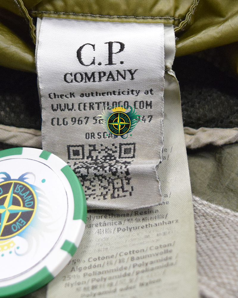 C.P Company Nyber La Mille Watchviewer Jacket Khaki - 52/XL