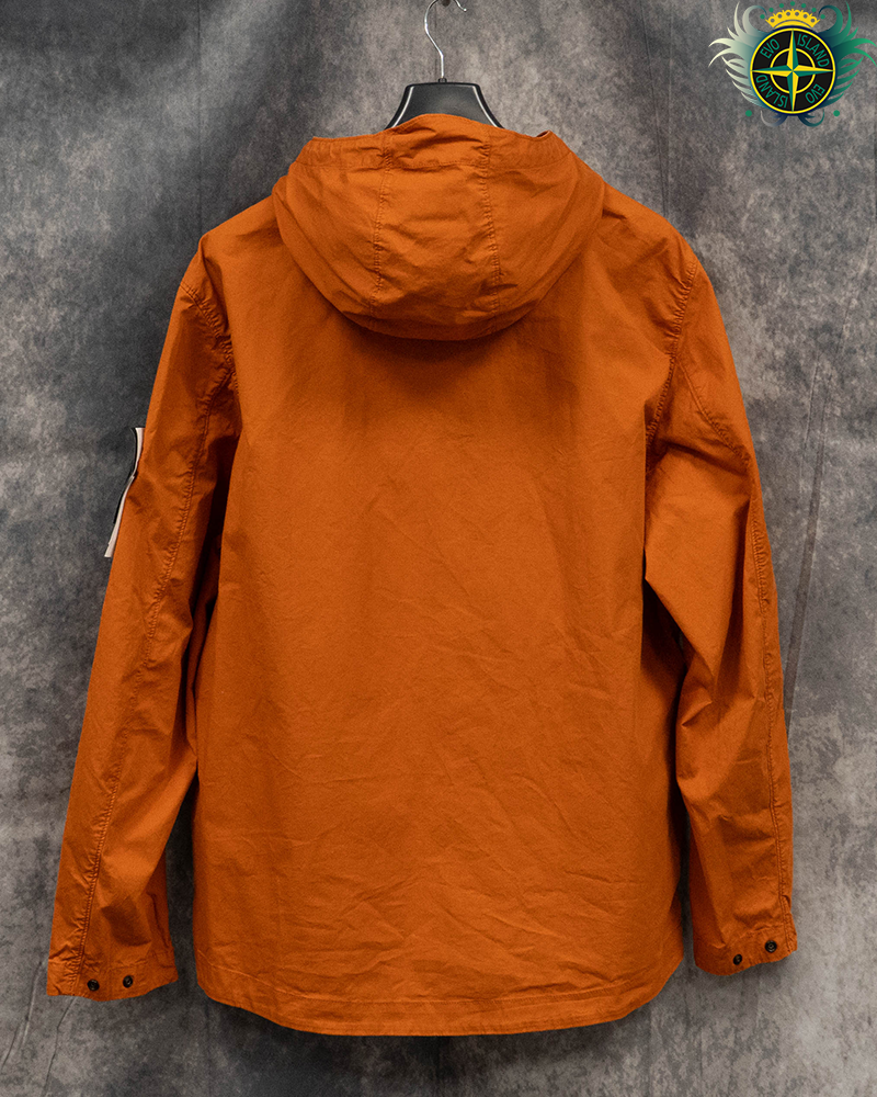 Stone Island Supima Cotton Twill Stretch TC Jacket Orange - 3XL
