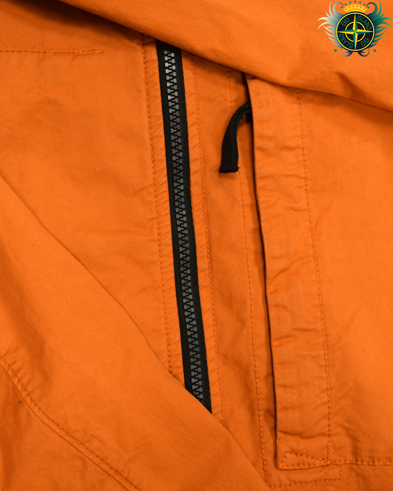 Stone Island Supima Cotton Twill Stretch TC Jacket Orange - 3XL