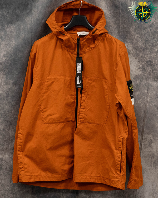 Stone Island Supima Cotton Twill Stretch TC Jacket Orange - 3XL