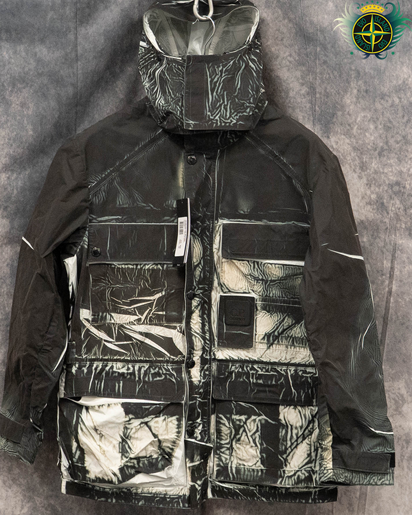C.P Company Metropolis Tracery Jacket Black Camo - M
