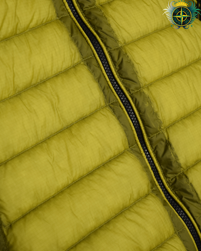 C.P Company D.D. Shell Goggle Gilet Yellow - 52/XL