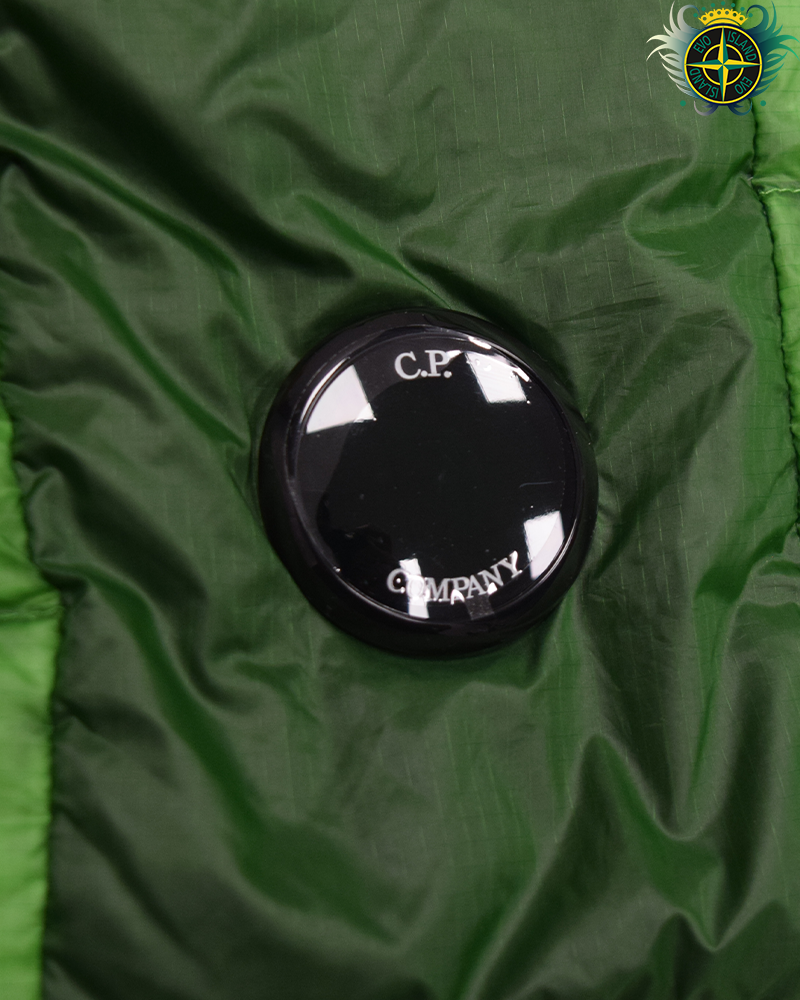 C.P Company D.D. Shell Lens Gilet Green - 52/XL