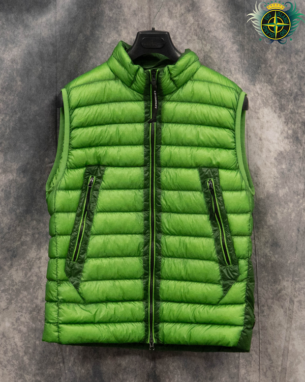 C.P Company D.D. Shell Lens Gilet Green - 52/XL