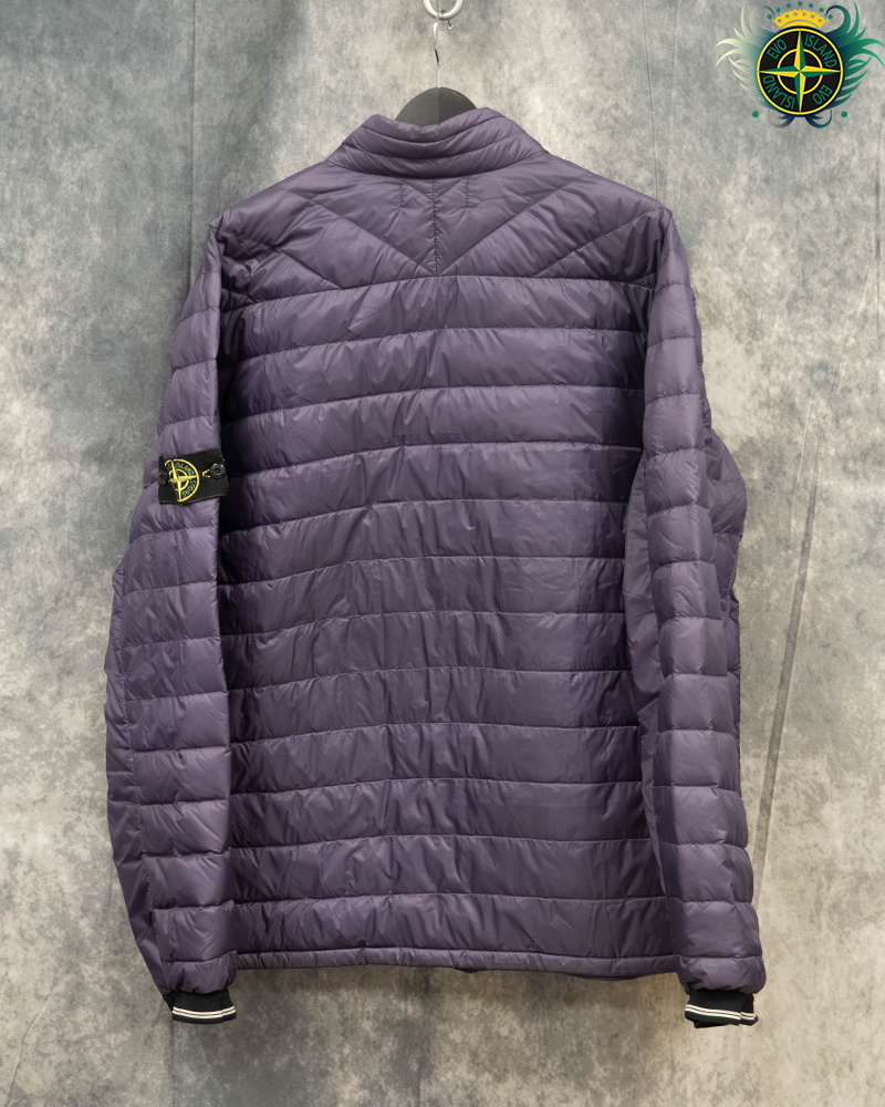 Stone Island Micro Ripstop 7 Den Down Jacket Purple - 3XL