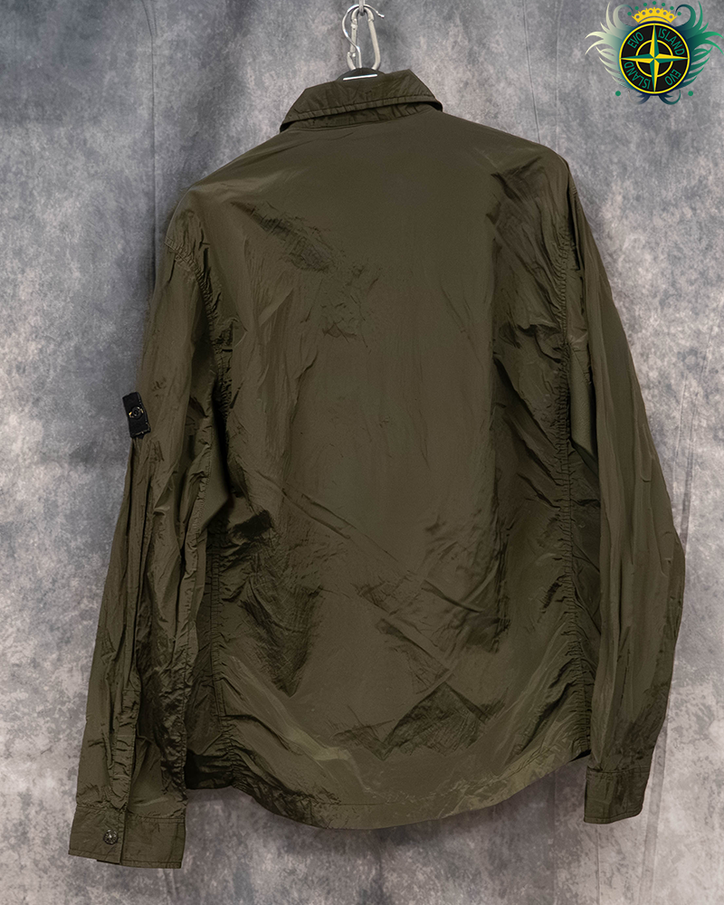 Stone Island Nylon Metal Overshirt Khaki - XXL