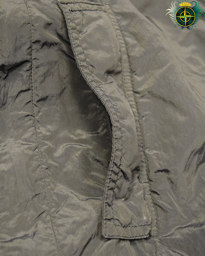 Stone Island Nylon Metal Overshirt Khaki - XXL