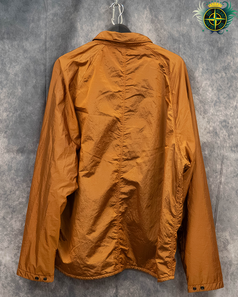 Stone Island Nylon Metal Ripstop Patch Project Jacket Orange - XXL