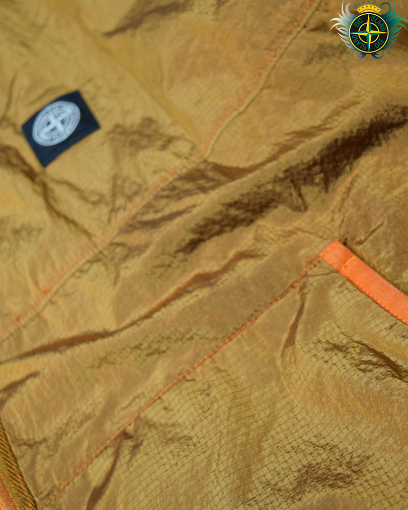 Stone Island Nylon Metal Ripstop Patch Project Jacket Orange - XXL