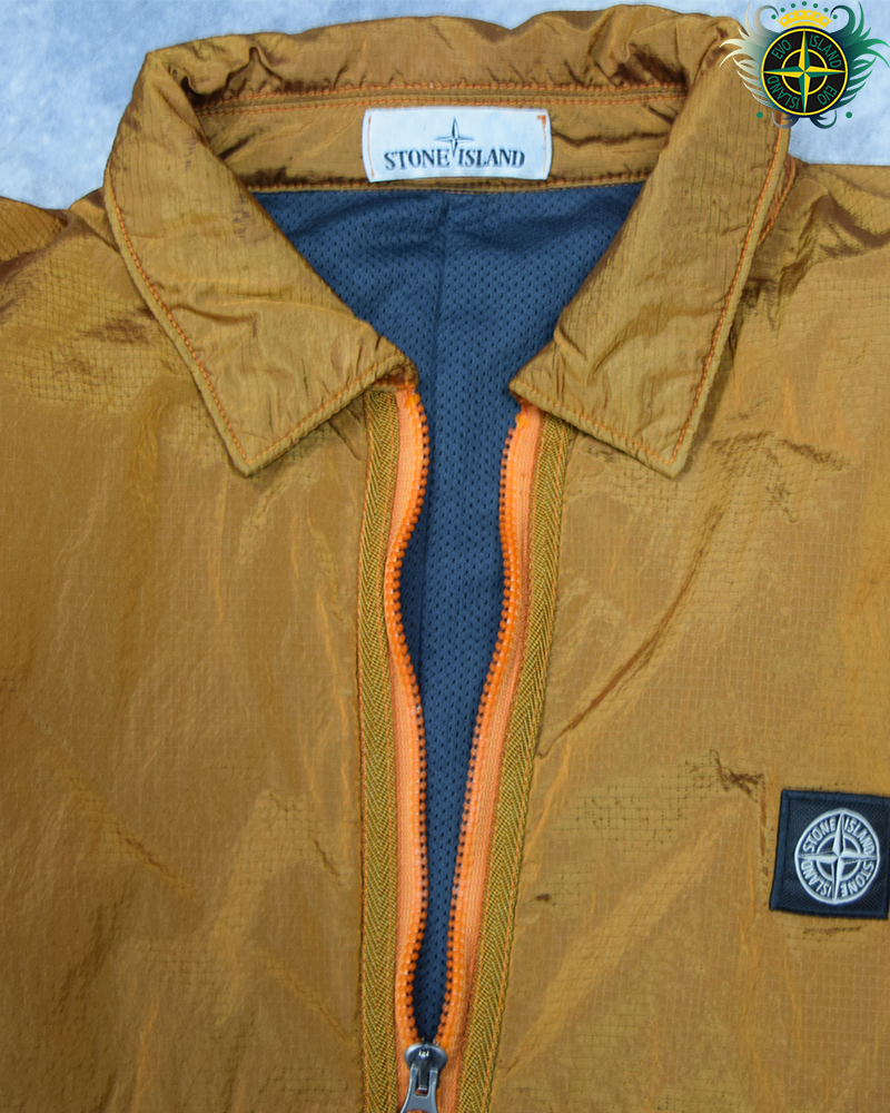 Stone Island Nylon Metal Ripstop Patch Project Jacket Orange - XXL