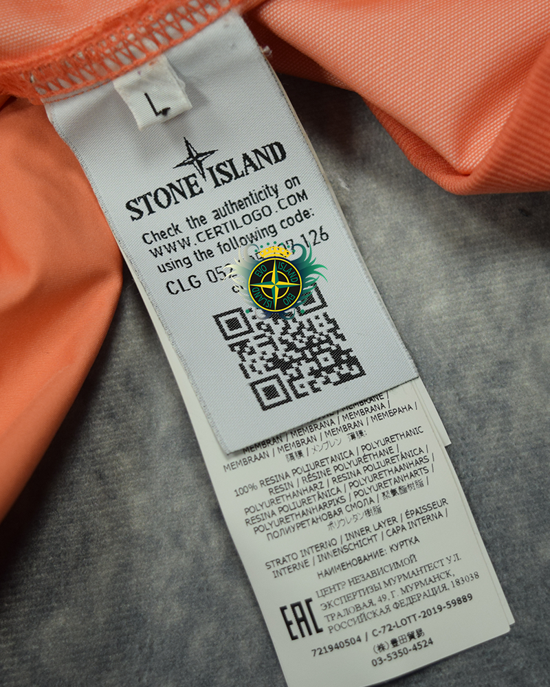 Stone Island Shadow Project Nylon-R Smock Peach - L