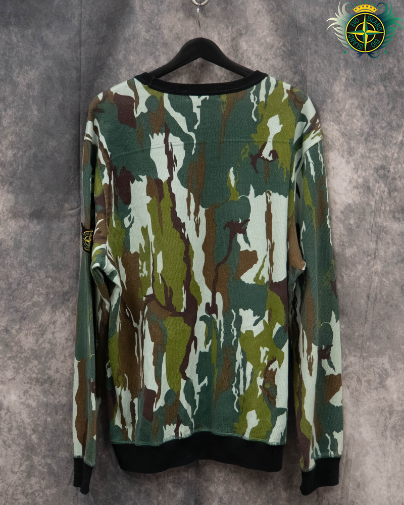 Stone Island Flowing Camo Sweater