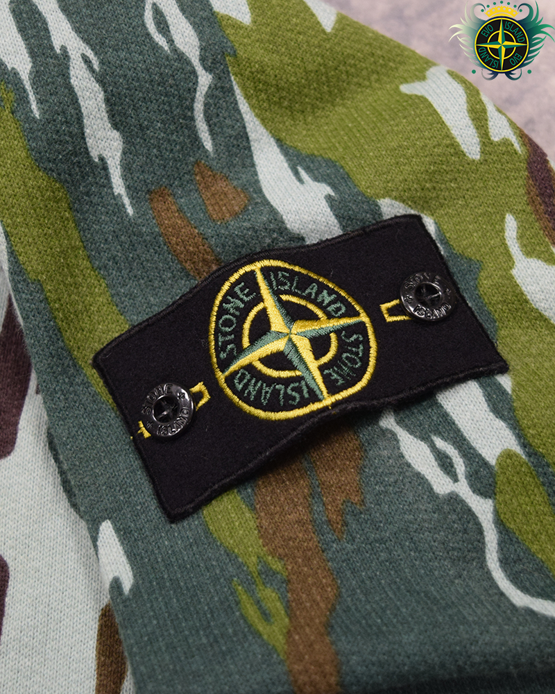 Stone Island Flowing Camo Sweater