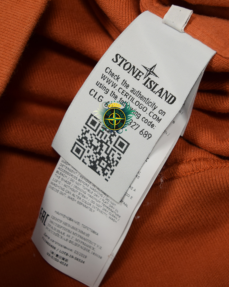 Stone Island Shadow Project Fleece Bomber Jacket Orange - XL