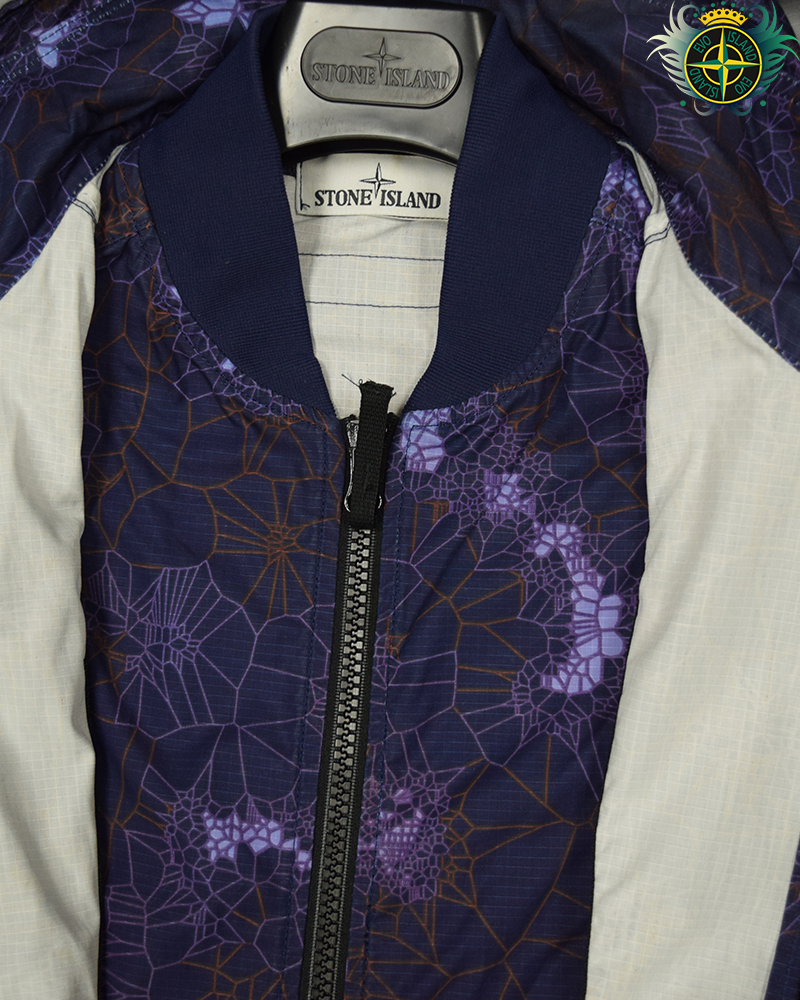 Stone Island Special Process Heat reactive Thermo Sensitive Jacket Purple