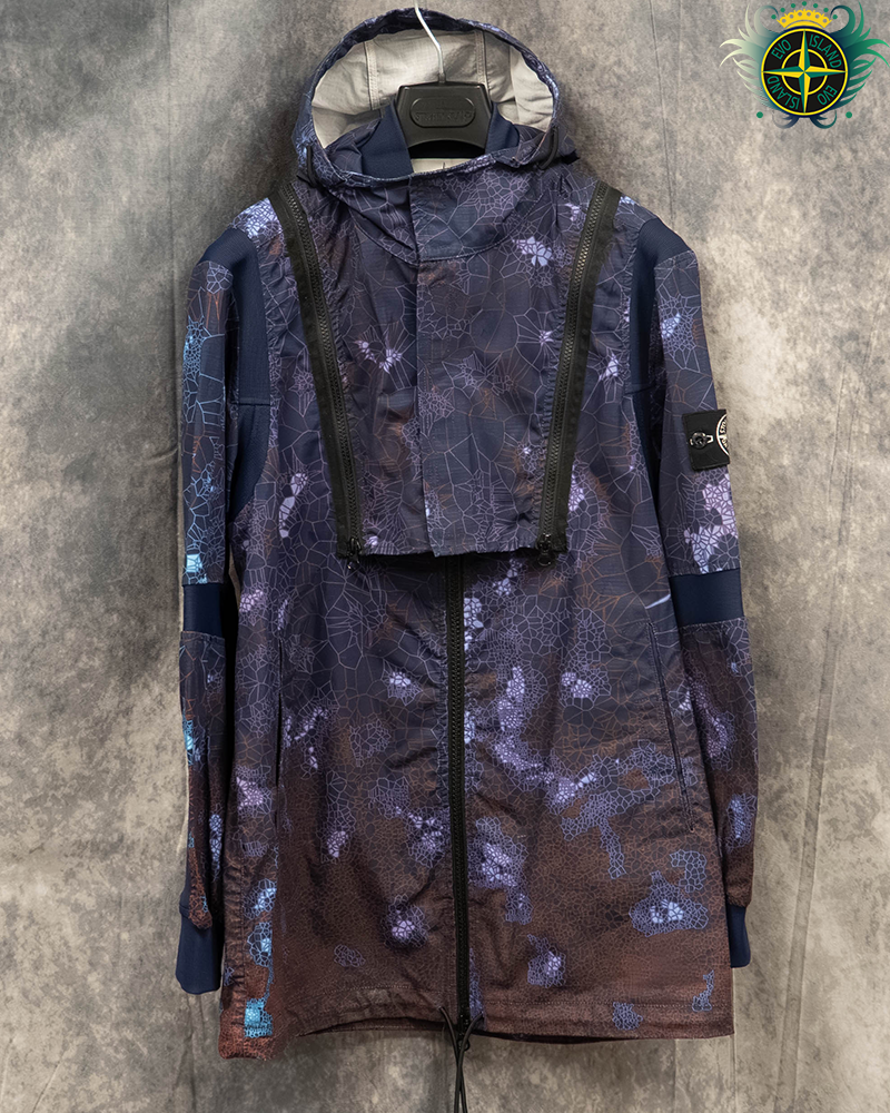 Stone Island Special Process Heat reactive Thermo Sensitive Jacket Purple