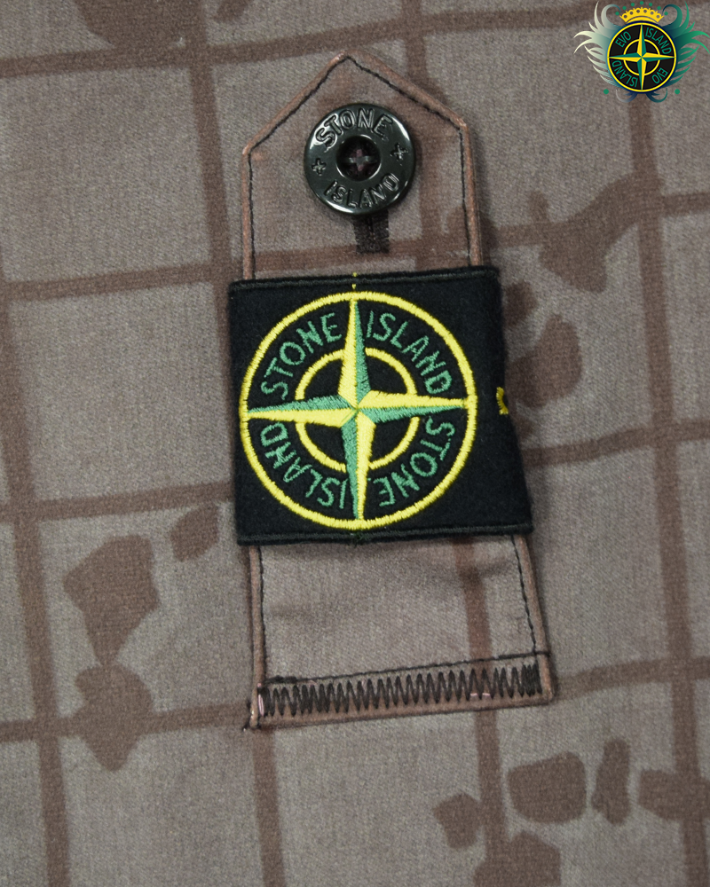 Stone Island Tela Flock-TC Ghillie Lazer Camo Dusty Pink Smock