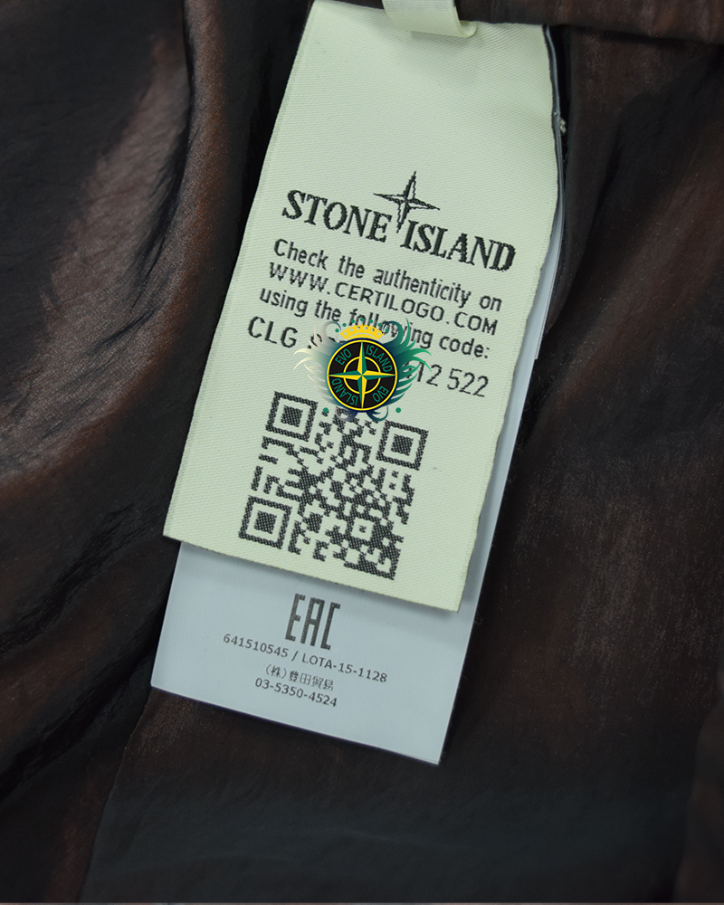 Stone Island Nylon Metal Weft Overshirt Burgandy - XXL