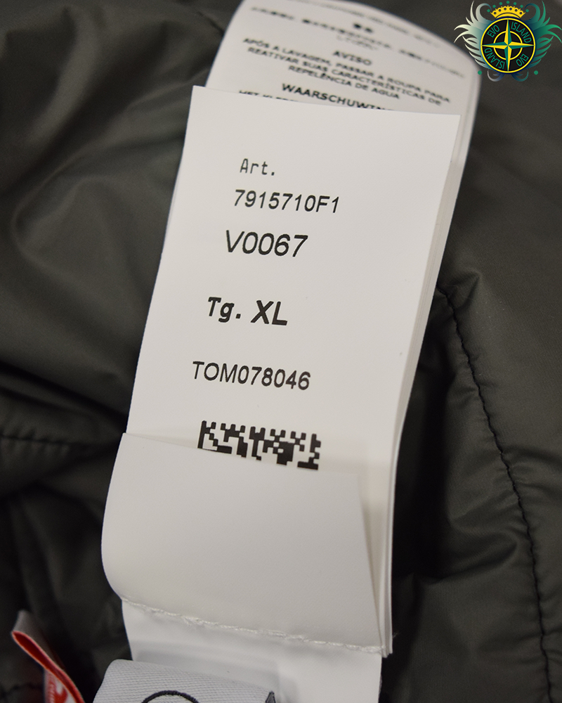 Stone Island O-Ventile With Primaloft Ghost Piece Jacket Grey