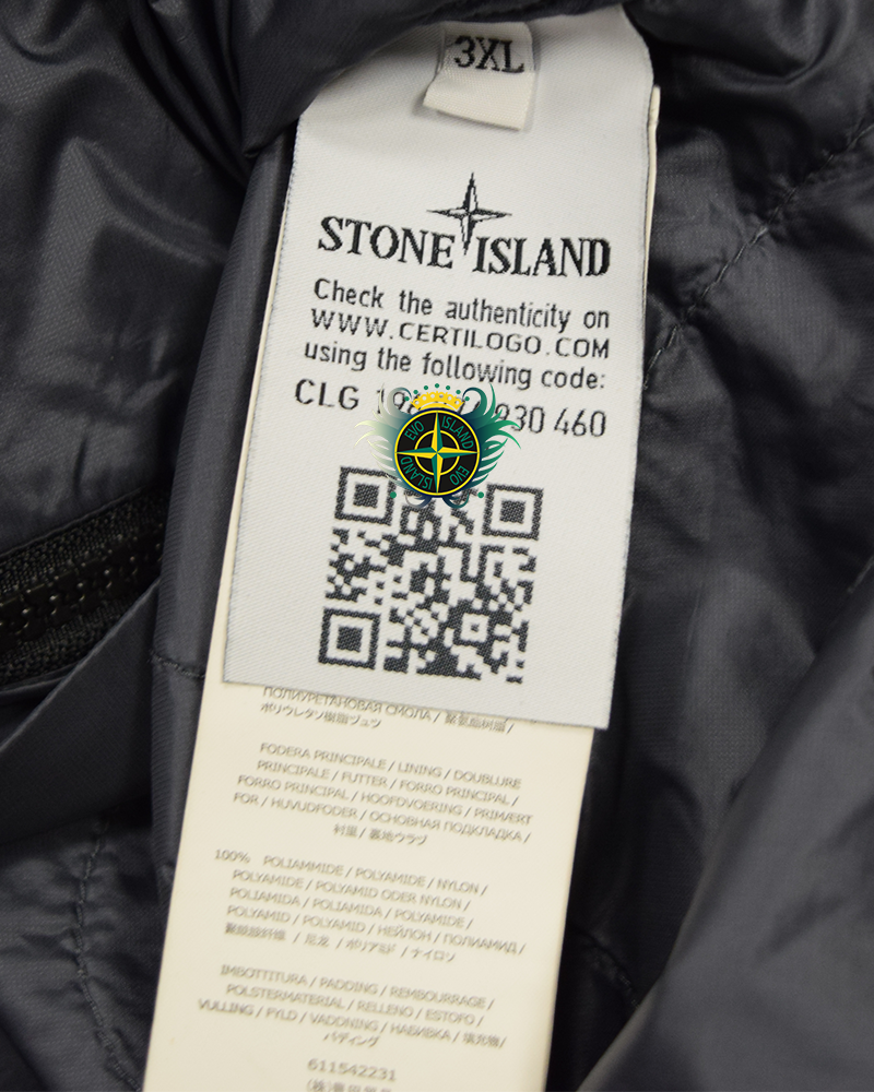 Stone Island Micro Ripstop With Primaloft jacket Grey - 3XL