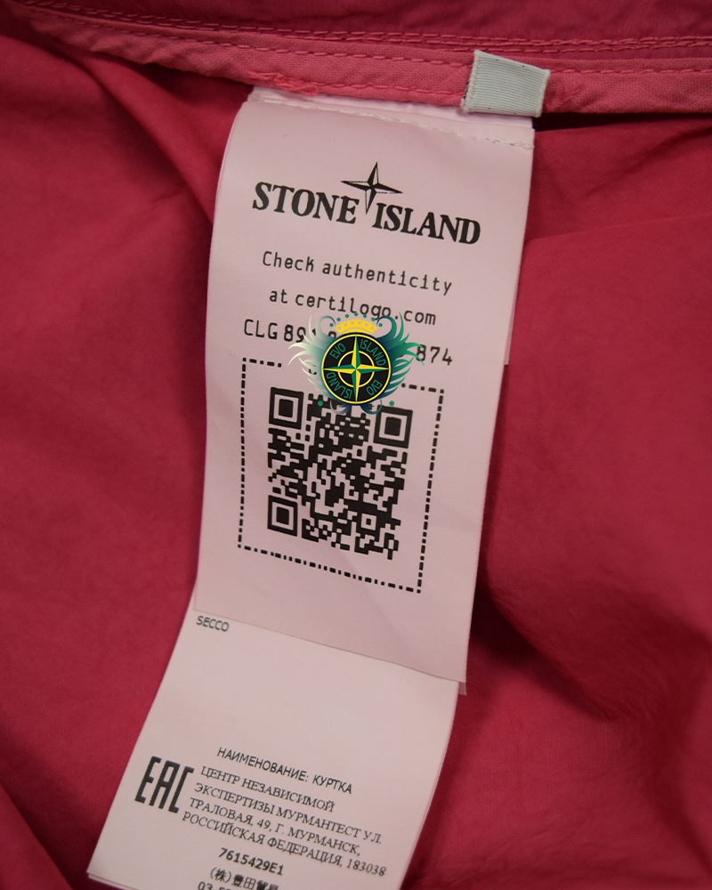 Stone Island Cupra Nylon TC Overshirt Pink - XL