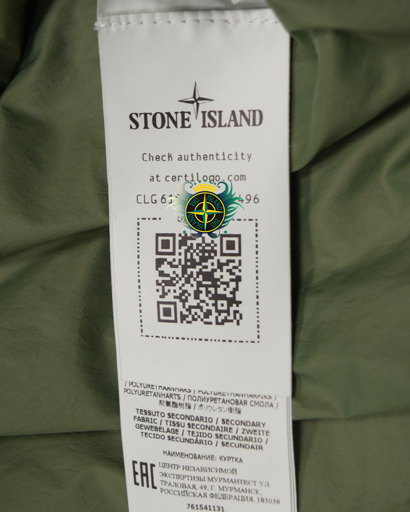 Stone Island Skin Touch Nylon Jacket Green