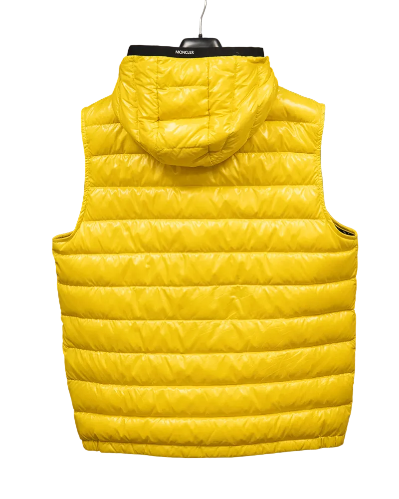 Moncler Ragot Down Gilet Yellow