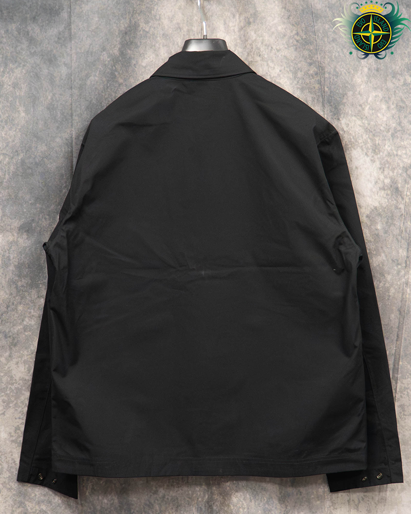 Stone Island Ghost Piece Overshirt Black