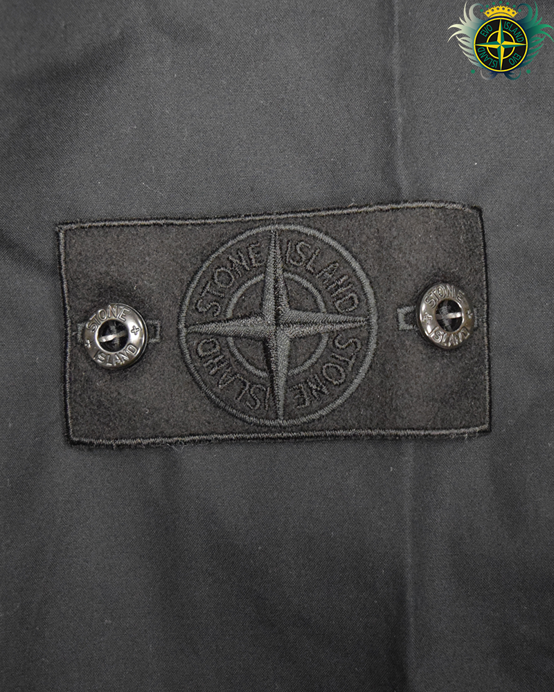 Stone Island Ghost Piece Overshirt Black