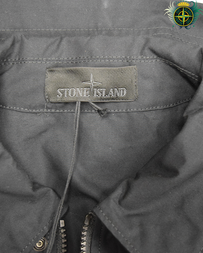 Stone Island Ghost Piece Overshirt Black