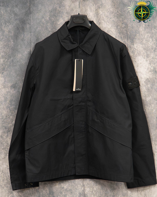 Stone Island Ghost Piece Overshirt Black - L
