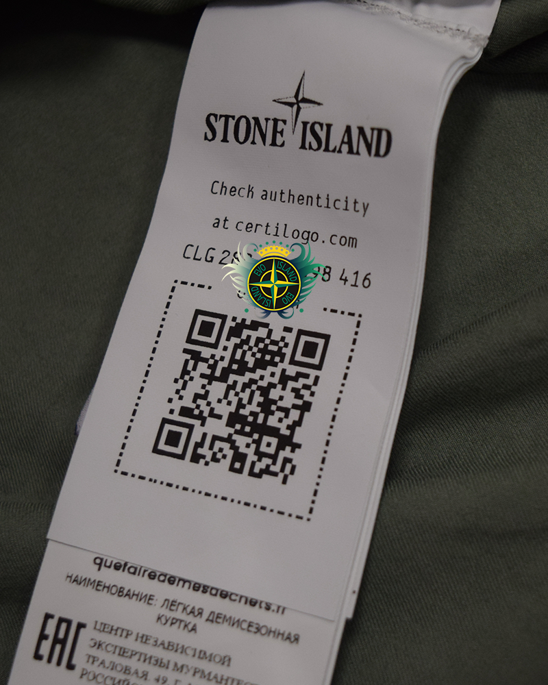 Stone Island Cotton Overshirt Sage