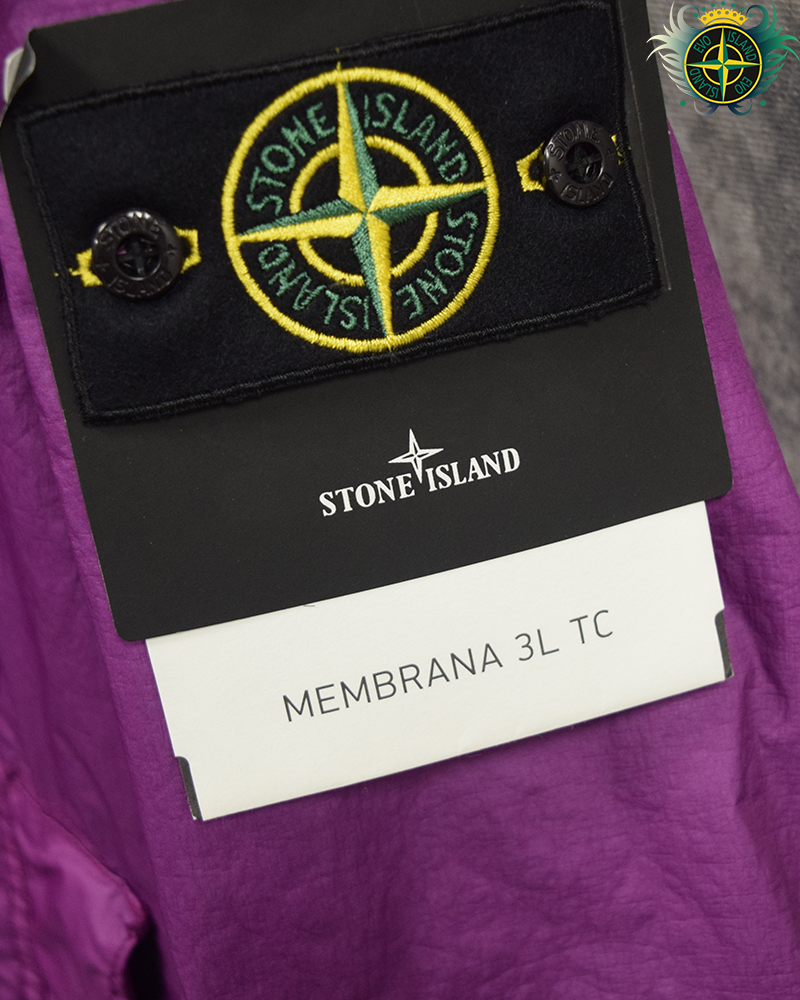 Stone Island Membrana 3L TC Jacket Purple - M