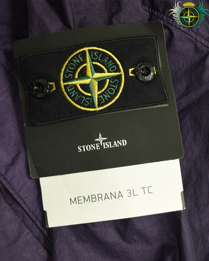 Stone Island Membrana 3L TC Jacket Deep Purple - M