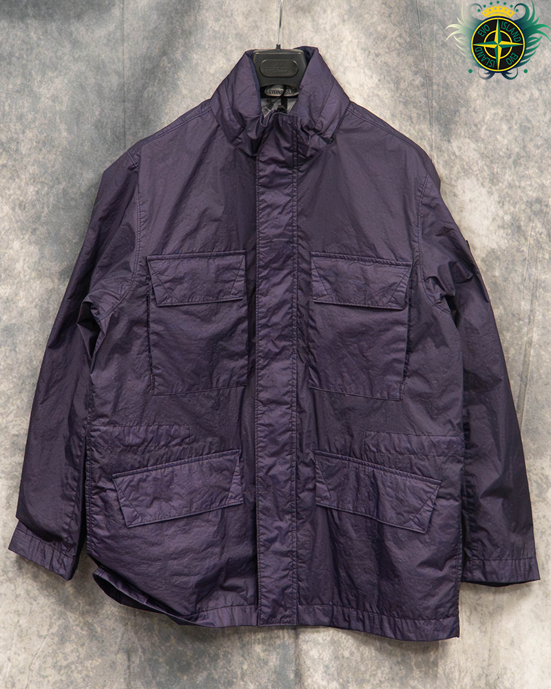 Stone Island Membrana 3L TC Jacket Deep Purple - M