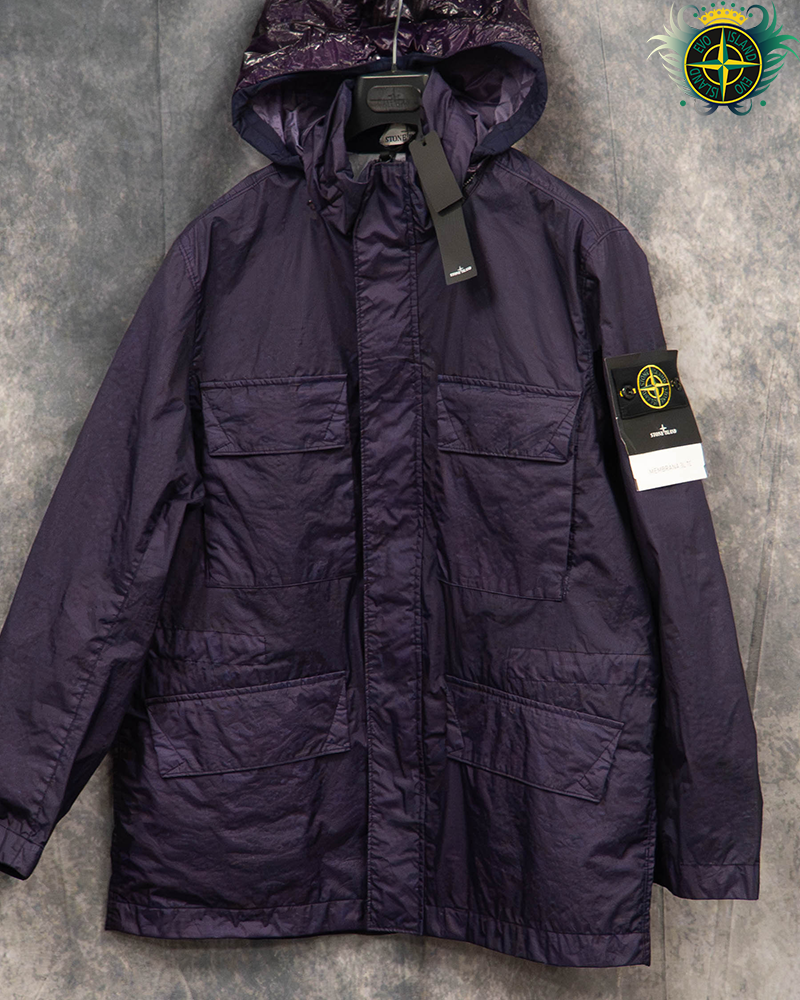 Stone Island Membrana 3L TC Jacket Deep Purple - M
