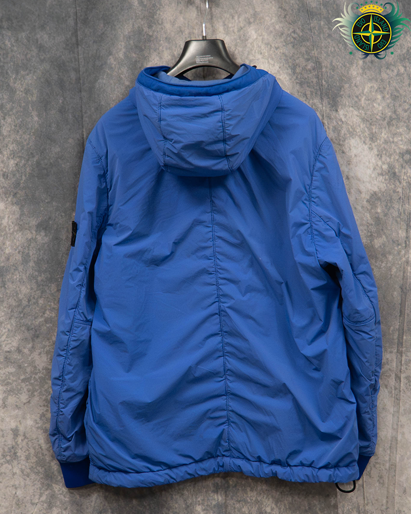 Stone Island Comfort Tech Composite Polar Tech Alpha Technology Jacket Blue