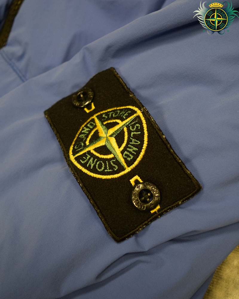 Stone Island Comfort Tech Composite Polar Tech Alpha Technology Jacket Blue