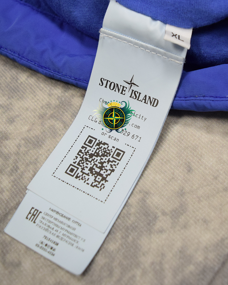 Stone Island Comfort Tech Composite Polar Tech Alpha Technology Jacket Blue